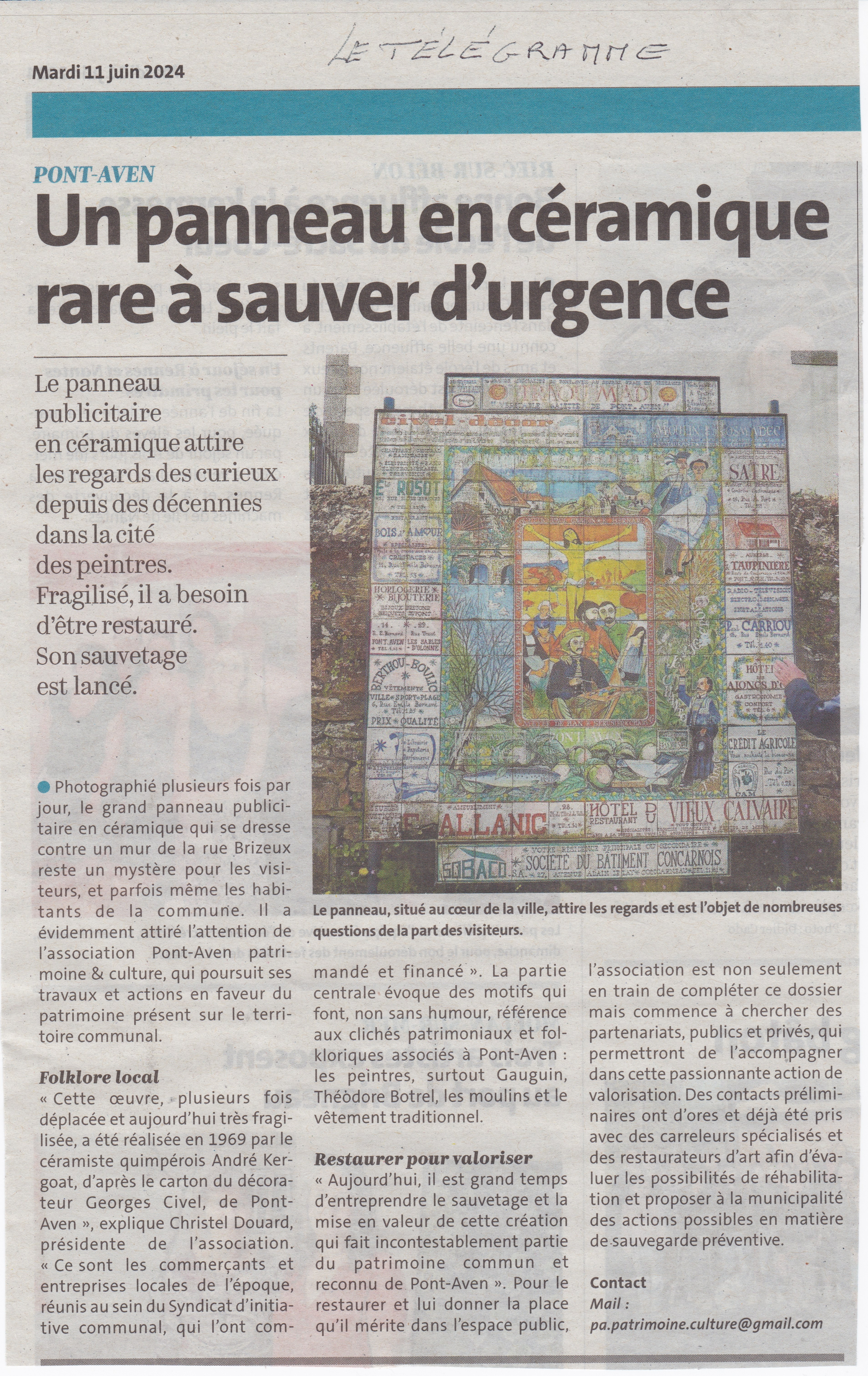 Conservation - Restauration - Art's du Feu - FRENKEL