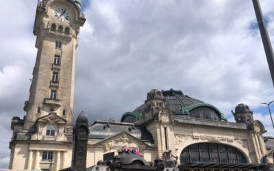 Restauration des mosaïques de la boiserie Art Déco de la Gare de Limoges (87)
