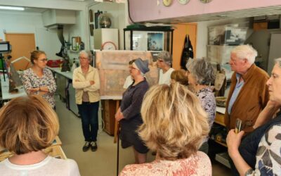 Visite de l’Association des Amis de l’Art Contemporain du Musée de Vannes (56)